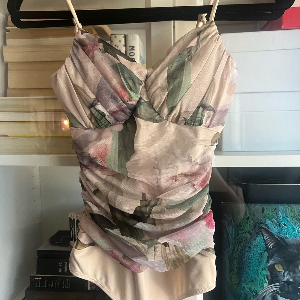 Express Floral Bodysuit